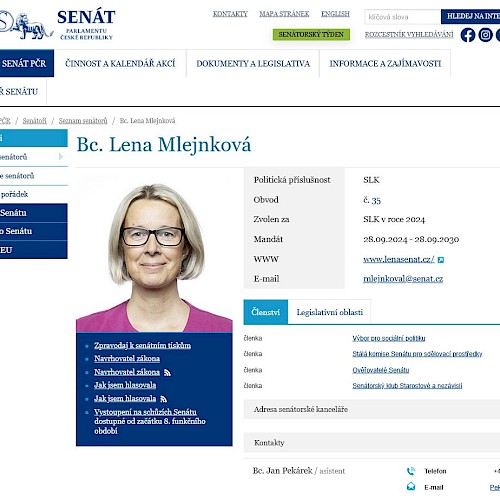 image 1 / Senátorský slib