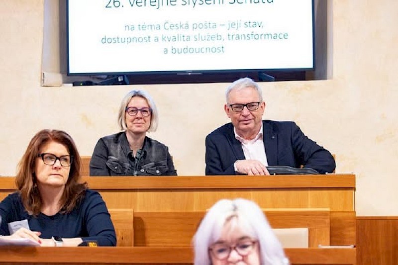 image Téma České pošty na 26. veřejném slyšení