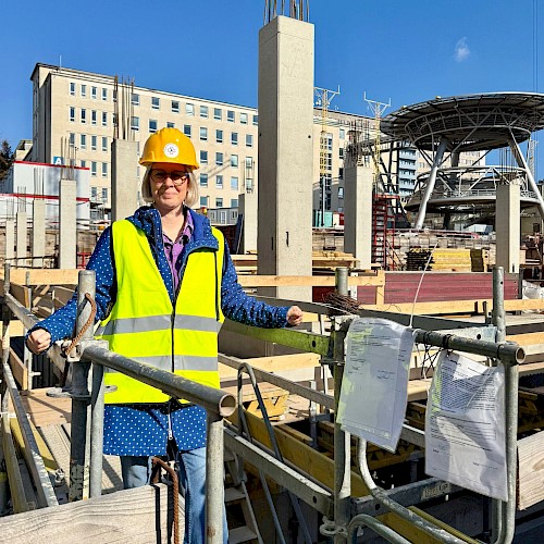 image 1 / Návštěva stavby Centra urgentní medicíny