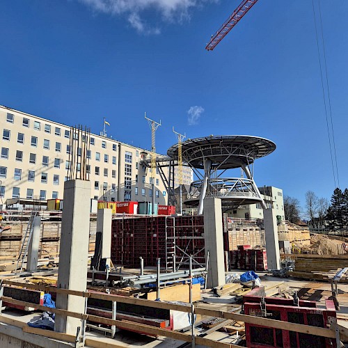 image 1 / Návštěva stavby Centra urgentní medicíny