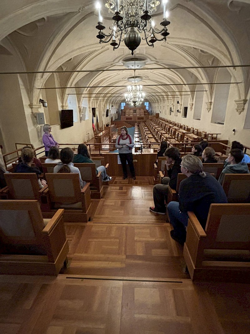 image Návštěva škol v Senátu