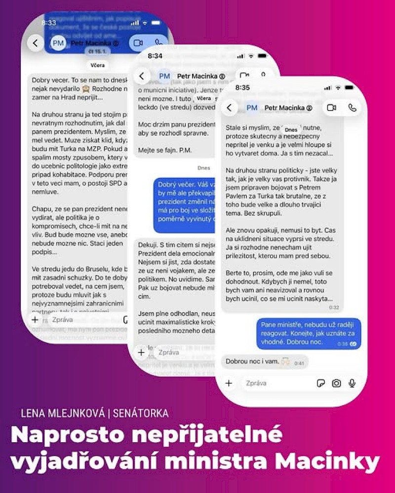 image Nepřijatelné vyjadřování ministra Macinky